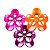 Kit 48 Presilha Prendedor Acessório Cabelo Flor Perolada - Imagem 8