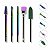Kit 10 Brocas Diamantada Escovinha Polidora + Caixa Suporte - Imagem 9