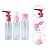 Kit 10 Itens Frasco Higiene Spray Pump Bisnaga Pote Viagem - Imagem 2