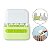 Kit 4 Frascos 50ml Viagem Pump Spray + Case Plástica Verde - Imagem 1