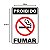 Placa de Sinalização Alerta Proibido Fumar Vinil 27,5 x 20cm - Imagem 3