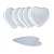 Kit 200 Lenços Coração Limpeza Utensílios Pinças Removedor Pincel Gel - Imagem 6