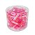 Kit 36 Presilhas Rosa Curvatura C Unhas de Gel Pequeno 22 mm - Imagem 4