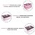 Kit de Viagem 6 Peças Organizadores de Mala Necessaire Rosa - Imagem 6