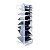 Kit 8 Pentes Altura Maquina Cabelo Barba + Suporte Acrílico - Imagem 5