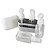 Kit 4 Frascos 50ml Viagem Bolsa Pump Spray + Case Plástico - Imagem 2