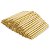 Kit 1000 Palitos de Bambu Ponta Chanfro 14 cm Cutículas Unha - Imagem 2