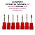 Kit 7 Brocas de #1 a #7 Diamantada Manicure Lixadeira Unhas - Imagem 2