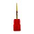 Broca Tungstênio Dourada F-Gold Small Cone Unha Gel Fibra - Imagem 1