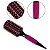 Escova de Cabelo Térmica Redonda Cerdas Duplas 43mm Rosa - Imagem 3