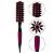 Kit 5 Escova de Cabelo Térmicas Cerdas Duplas Profissional - Imagem 4