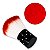 Kit 6 Mini Pincel Espanador Manicure Unha Nail Art Strass - Imagem 4