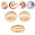 Kit Molde Silicone Olhos e Boca Treino Micropigmentação Make - Imagem 1