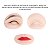 Kit Molde Silicone Olhos e Boca Treino Micropigmentação Make - Imagem 3