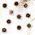 Kit 10 Glitters Flocado Fino Tons Dourado Unha Gel Decoração - Imagem 5