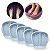 Kit 5 Bacias Pedicure Anatômica Pés Unhas Fundo com Relevo - Imagem 1
