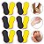 Kit 12 Lixas EVA Soft Pedicure Rachadura Calosidade Pés - Imagem 1