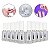 Kit 10 Frascos de Vidro Reutilizável Esmalte 10ml Manicure - Imagem 1