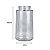 Kit 2 Porta Azeite de Vidro Frasco Borrifador Cozinha 180ml - Imagem 7