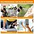 Kit 2 Porta Azeite de Vidro Frasco Borrifador Cozinha 180ml - Imagem 3