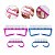 Kit 4 Escovinhas Manicure Pedicure Limpeza Higiene de Unhas - Imagem 1