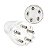 Kit 2 Pente Massageador Aplicador Óleo Cabelo Couro Cabeludo - Imagem 2