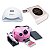 Kit Lixadeira Nail Drill Porquinho + Cabine 120w + Coletor - Imagem 1