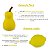 Kit 4 Esponja de Maquiagem Frutas Morango Pêra Limão Abacate - Imagem 3