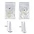 Kit 1000 Tips Stiletto Transparente Unhas de Gel, Honey Girl - Imagem 2