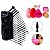 Kit Estojo 24 Pincéis + 9 Esponjas Rosto Maquiagem Makeup - Imagem 1