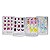 Kit 120 Unhas Postiças Infantil Criança Desenho Autoadesivo - Imagem 6