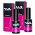 Kit 2 Gel Base Transparente Unha de Gel 10ml Arte Sedução - Imagem 2