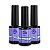 Kit 3 Gel Base Clear Frasco 9g Alongamento Unha LED/UV Vòlia - Imagem 1