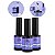 Kit 3 Gel Base Clear Frasco 9g Alongamento Unha LED/UV Vòlia - Imagem 2