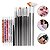 Kit 15 Pincéis + 5 Boleadores Duas Pontas Decoração de Unhas - Imagem 1
