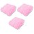 Kit 3 Tapetes Pelúcia Rosa Fotos Unha Manicure 44 X 33Cm - Imagem 2