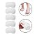 Kit 100 Unidades Chinelo Descartável EVA Branco Pedicure Spa - Imagem 2