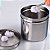 Kit 5 Pote Inox Porta Gaze Algodão Cotonetes Odonto Manicure - Imagem 7