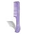 Kit 3 Tamanhos de Pente Roxo Plástico para Cabelos Penteados - Imagem 3