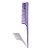 Kit 3 Tamanhos de Pente Roxo Plástico para Cabelos Penteados - Imagem 4