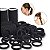 Kit 600 Elásticos Xuxinha Lacinho Laço Preto Cabelos Atacado - Imagem 1