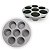 Kit 3 Forma Cupcake Muffin Sorvete Silicone Congelador Forno - Imagem 3