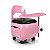 Cadeira Para Manicure Mesinha Altura Ajustável Gaveta Rosa - Imagem 1
