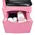 Cadeira Para Manicure Mesinha Altura Ajustável Gaveta Rosa - Imagem 4