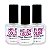 Kit 3 Removedor Esmalte Gel Helen Color Magic Remover Nail - Imagem 3