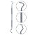 Kit 3 Instrumentos Limpeza Dental Removedor Tártaro Espelho - Imagem 5