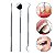 Kit 3 Instrumentos Limpeza Dental Removedor Tártaro Espelho - Imagem 1
