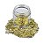 Kit 24 Glitters Flocado + 2 Potes Grandes Folha Ouro Prata - Imagem 5