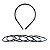 Kit 12 Arcos Plásticos de Cabelo Masculino Tiara Fina 6mm - Imagem 2