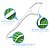 50 Fio Dental Com Cabo Haste Limpeza Dentes Higiene Bucal - Imagem 4